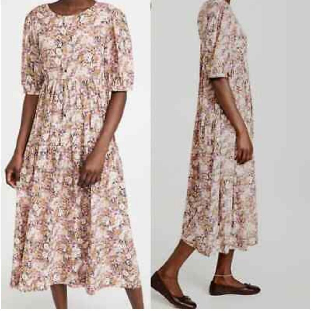 En Saison Floral Maxi Dress Size L